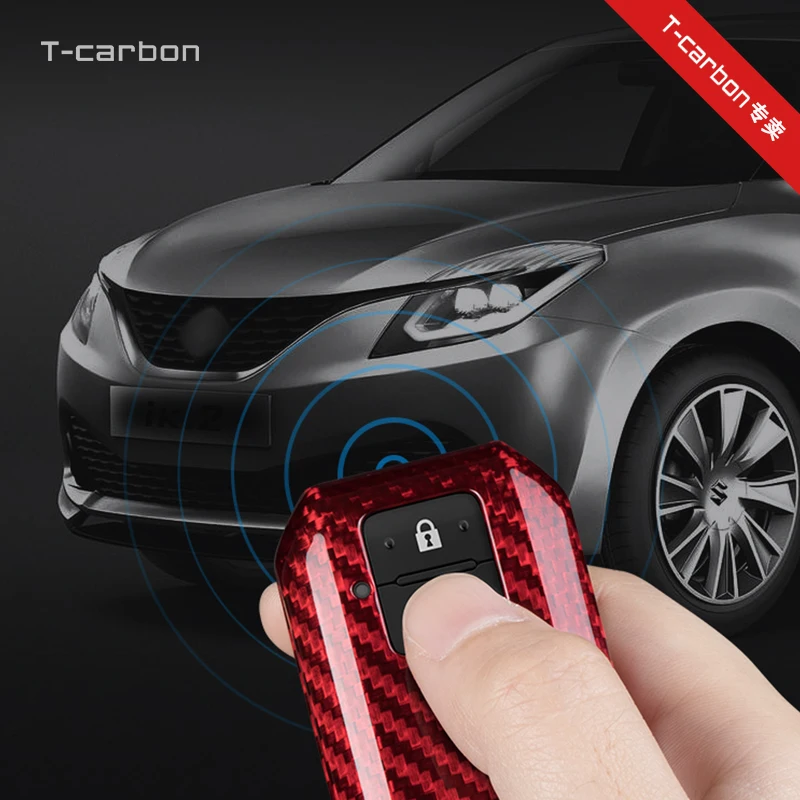 Key Fob Cover T-Carbon Fiber Key Fob Case Cover Fits Suzuki Compatible with Suzuki Swift V
Key Fob Cover T-Carbon Fiber Key Fob Case Cover Fits Suzuki Compatible with Suzuki Swift V