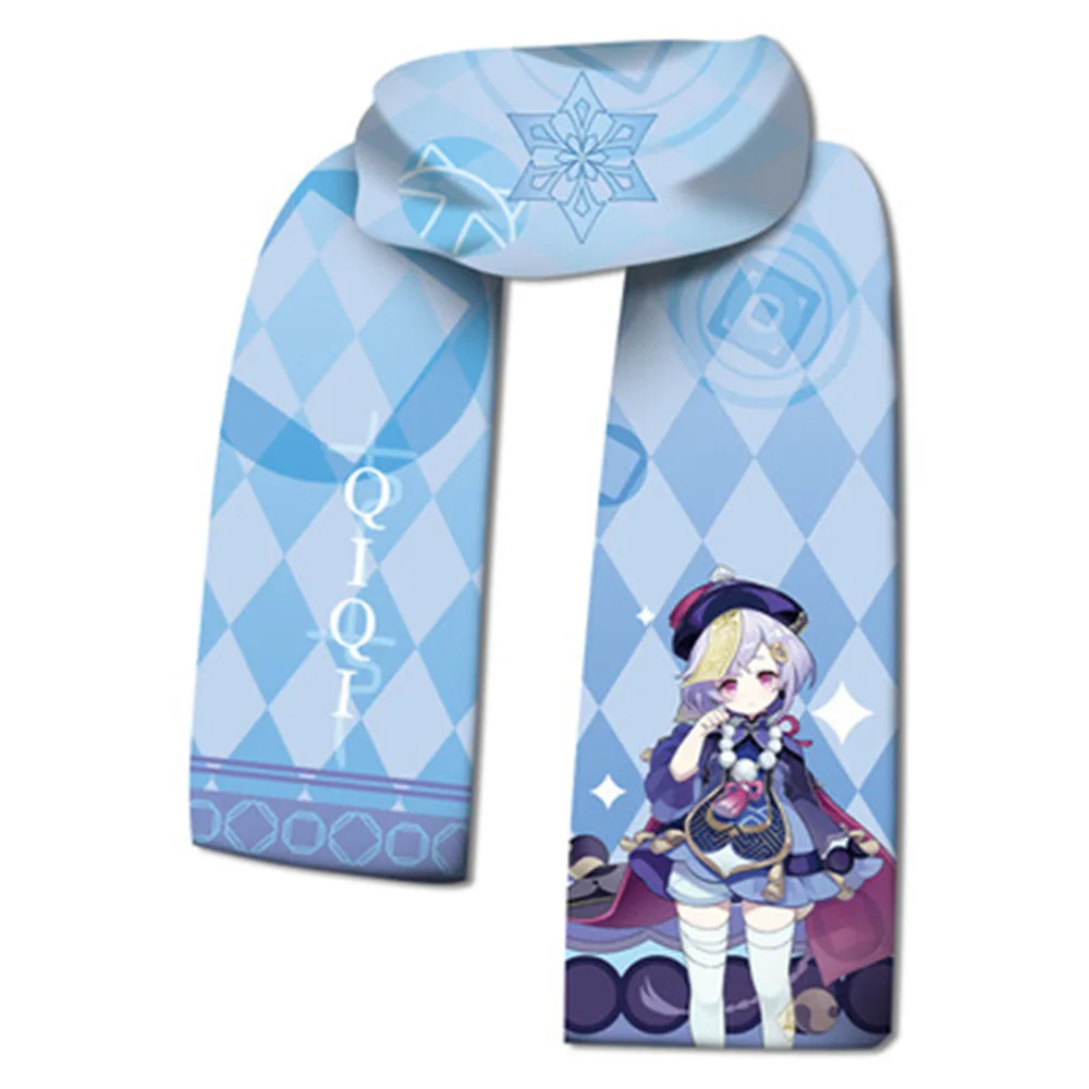 Anime Game Genshin Impact Qiqi Warm Scarfs Cosplay Costume Halloween Props Cartoon Scarf Plush Gift Accessories Party
Anime Game Genshin Impact Qiqi Warm Scarfs Cosplay Costume Halloween Props Cartoon Scarf Plush Gift Accessories Party