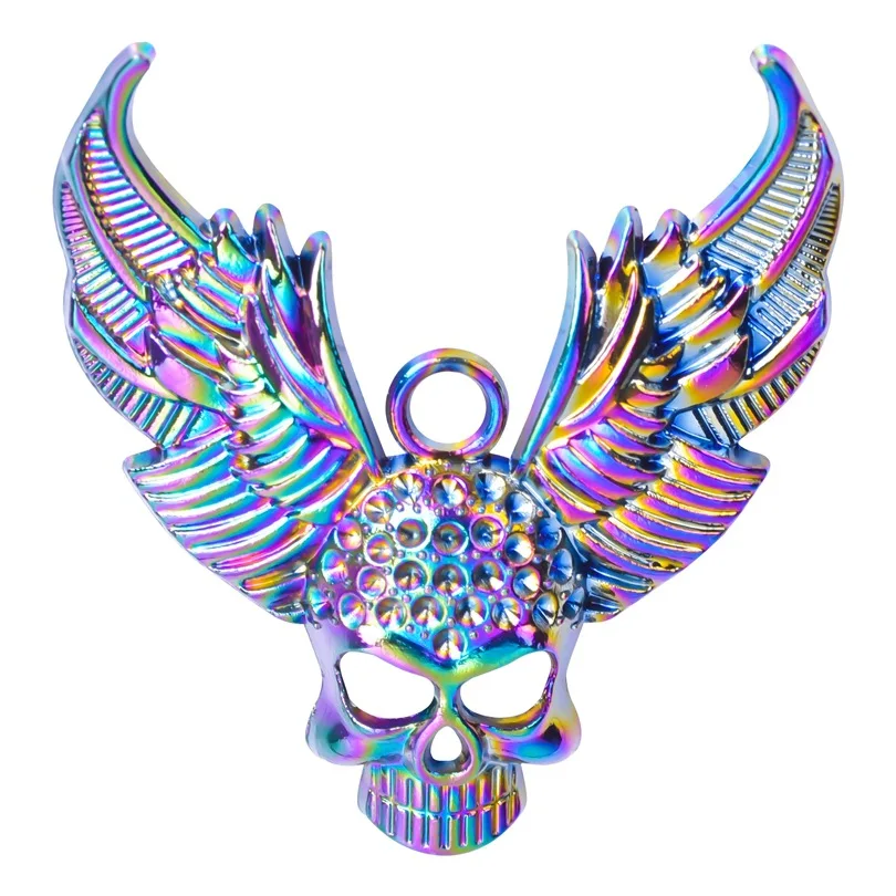 5piece skull alloy plated color necklace pendant metal jewelry accessories pendant jewelry DIY designer charms
5piece skull alloy plated color necklace pendant metal jewelry accessories pendant jewelry DIY designer charms