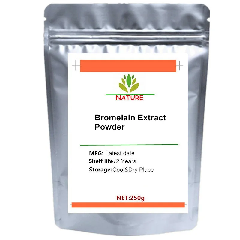 

Bromelain 3000 GDU/GM Powder High Natural Potency of Proteolytic Enzyme