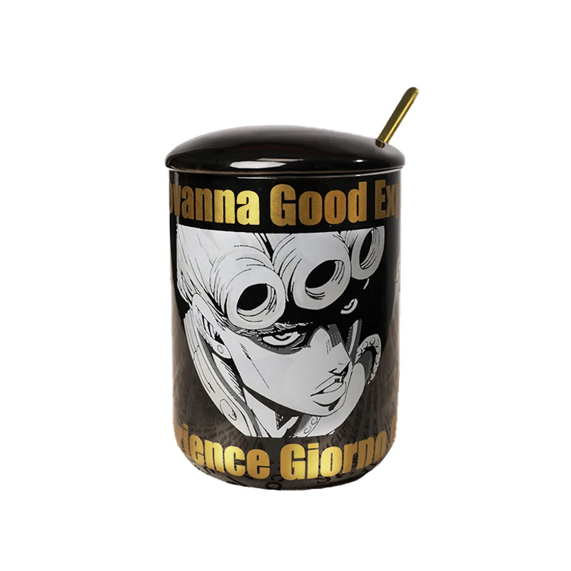 Anime JoJo's Bizarre Adventure Bruno Bucciarati Ceramic Coffee Cartoon Water Mug Cup Japanese Gold Stamping Creative Xmas Gifts
Anime JoJo's Bizarre Adventure Bruno Bucciarati Ceramic Coffee Cartoon Water Mug Cup Japanese Gold Stamping Creative Xmas Gifts