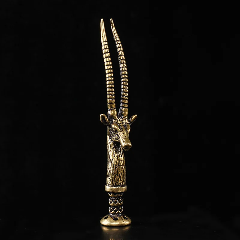 New 1pcs Deer Bronze Tamper for Tobacco Pipe Brass Pipe Tools Metal Smoking Accessories
New 1pcs Deer Bronze Tamper for Tobacco Pipe Brass Pipe Tools Metal Smoking Accessories