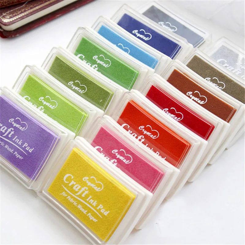 8 Colors Popular Handmade Craft Oil Based DIY Scrapbooking Ink Pad Rubber Stamps For Fabric Wood Paper Wedding Free Shipping
8 Colors Popular Handmade Craft Oil Based DIY Scrapbooking Ink Pad Rubber Stamps For Fabric Wood Paper Wedding Free Shipping