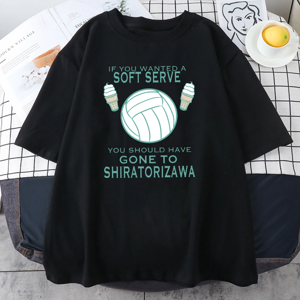 Volleyball Fashion Print Tshirt Haikyuu Anime Print Loose Casual Streetwear T Shirt Female Short Sleeve Cartoon Oversize T-shirt
Volleyball Fashion Print Tshirt Haikyuu Anime Print Loose Casual Streetwear T Shirt Female Short Sleeve Cartoon Oversize T-shirt