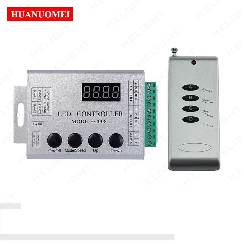 (10 шт./Лот) 5 в 12 В 24 В HC008 WS2811 WS2812 UCS1903 SK6812 WS2801 LPD6803 SM16703 P9813 RF цифровой пиксельный контроллер RGB, светодиодный диммер
(10 шт./Лот) 5 в 12 В 24 В HC008 WS2811 WS2812 UCS1903 SK6812 WS2801 LPD6803 SM16703 P9813 RF цифровой пиксельный контроллер RGB, светодиодный диммер