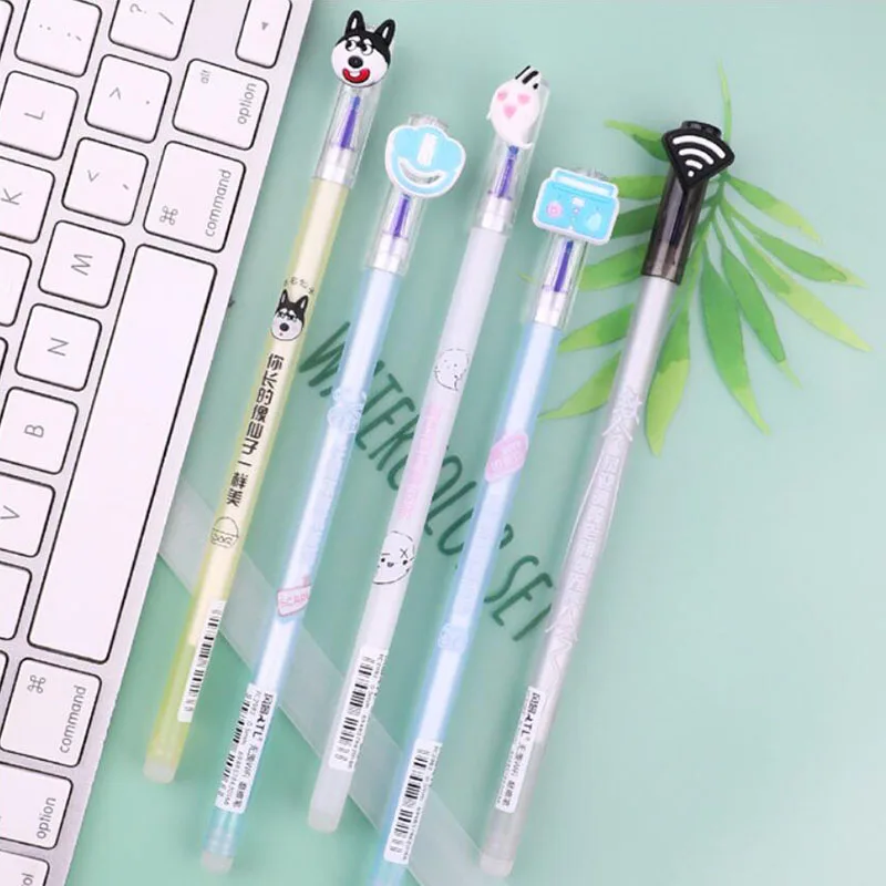 40 pcs/lot Creative Dog Erasable Gel Pen Cute 0.5mm blue ink Signature Pens Office School Writing Supplies gift
40 pcs/lot Creative Dog Erasable Gel Pen Cute 0.5mm blue ink Signature Pens Office School Writing Supplies gift