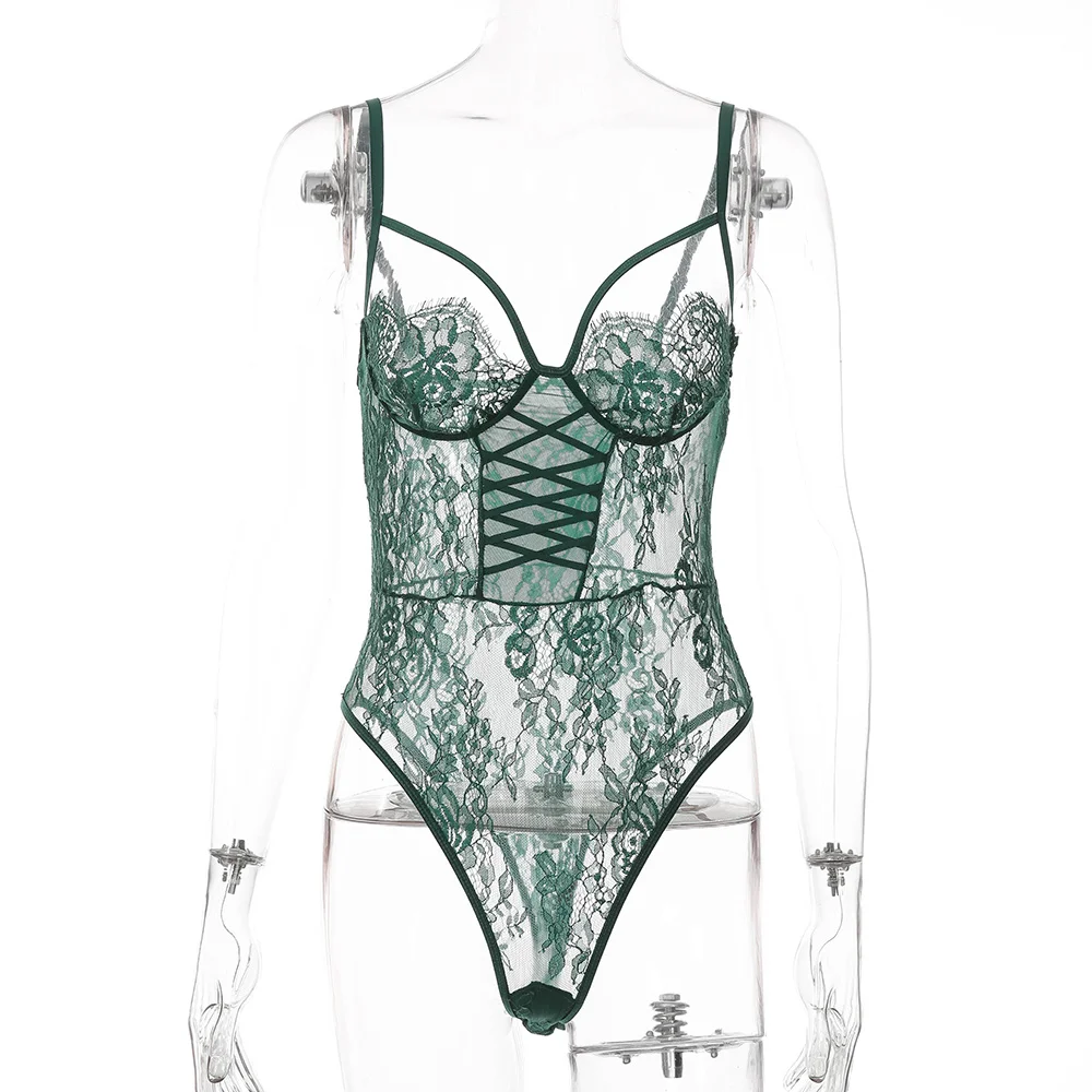 Women's Sexy Lingerie See-Through Floral Embroidery Eyelash Edge Sleeveless Sexy One Piece Slim Bodysuits Bodysuit Sleepwear
Women's Sexy Lingerie See-Through Floral Embroidery Eyelash Edge Sleeveless Sexy One Piece Slim Bodysuits Bodysuit Sleepwear
