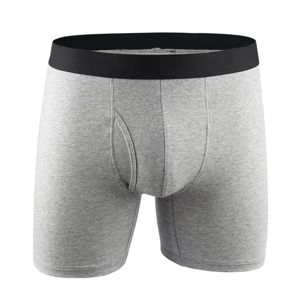 Men Long Boxer Pants Solid Color High Waist Cotton Elastic Large Size Underpants Men's Boxer Lengthened Fashion Transparent
Men Long Boxer Pants Solid Color High Waist Cotton Elastic Large Size Underpants Men's Boxer Lengthened Fashion Transparent