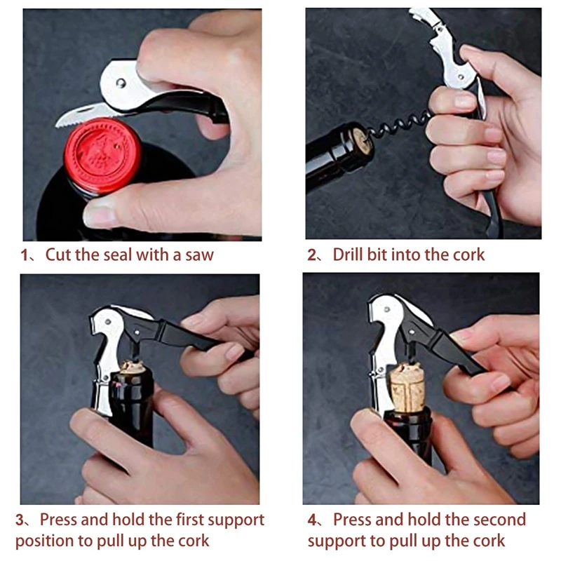 1set Wine Bottle Stopper Stainless Steel, Expanding Beverage Bottle Stopper, Reusable Wine Saver, Bottle Sealer Keeps Wine Fresh
1set Wine Bottle Stopper Stainless Steel, Expanding Beverage Bottle Stopper, Reusable Wine Saver, Bottle Sealer Keeps Wine Fresh