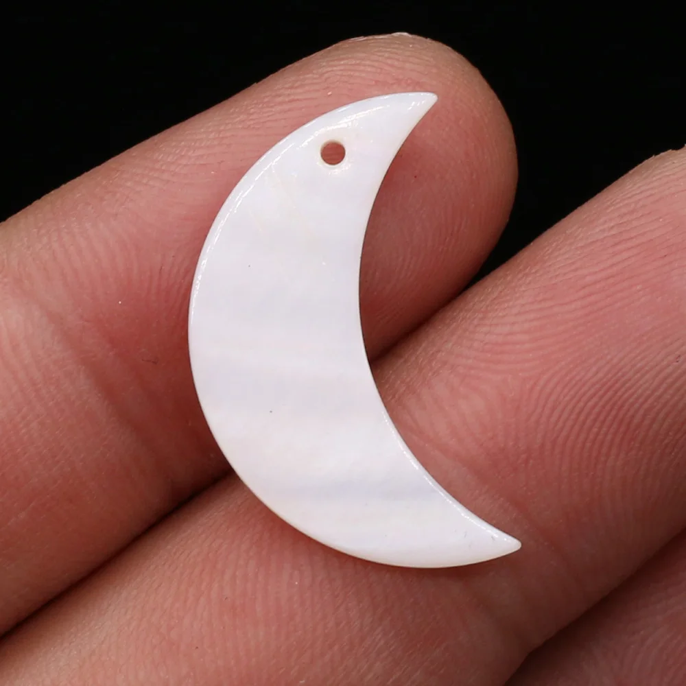 5pcs Natural Freshwater Shell Moon Shape Mother of Pearl Shell Pendant DIY for Jewelry Making Necklace Earring Women Gift
5pcs Natural Freshwater Shell Moon Shape Mother of Pearl Shell Pendant DIY for Jewelry Making Necklace Earring Women Gift