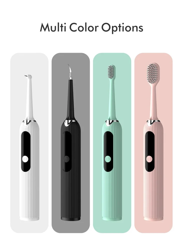 Electric Tooth Cleaner Teeth Stains Dental Scaler Tartar Calculus Plaque Remover
Electric Tooth Cleaner Teeth Stains Dental Scaler Tartar Calculus Plaque Remover