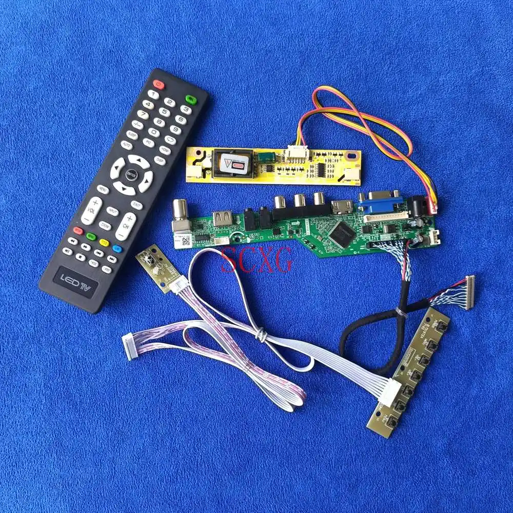 KitController board Fit TM150XG/TMS150XG1/MT150XN01/MT150XN03 2CCFL 20-Pin LVDS 1024*768 HDMI-compatible USB VGA Analog signal
KitController board Fit TM150XG/TMS150XG1/MT150XN01/MT150XN03 2CCFL 20-Pin LVDS 1024*768 HDMI-compatible USB VGA Analog signal