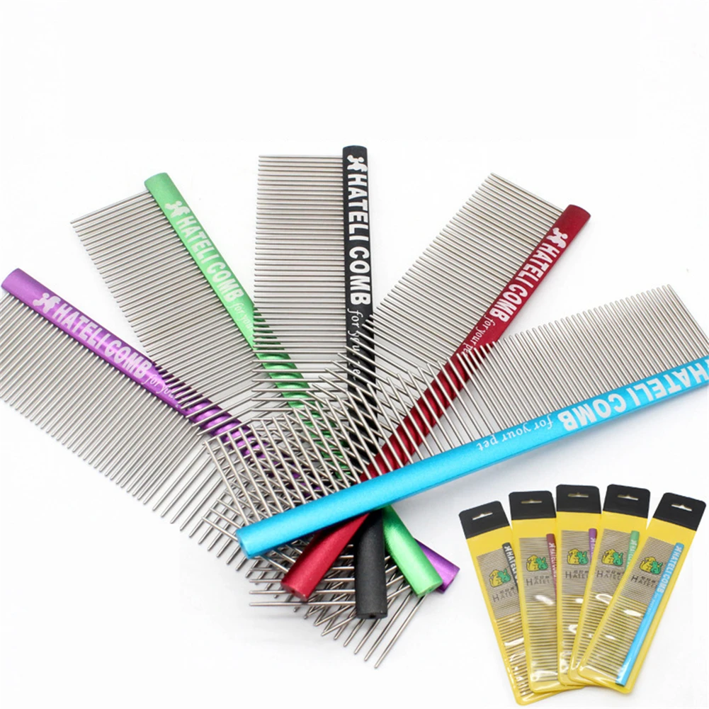 Pet Needle Comb Stainless Steel Pin Cat Grooming Brush Tool Multi-purpose Dog Remover Rake Knot Combs Pet Thick Hair Fur Removal
Pet Needle Comb Stainless Steel Pin Cat Grooming Brush Tool Multi-purpose Dog Remover Rake Knot Combs Pet Thick Hair Fur Removal