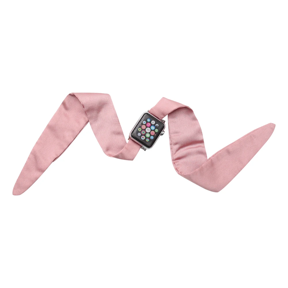 Scrunchie Straps for Apple Watch Band 44mm 40mm iwatch 38mm 42mm Bow hairbands Elastic bracelet apple watch series 6 5 4 3 Se
Scrunchie Straps for Apple Watch Band 44mm 40mm iwatch 38mm 42mm Bow hairbands Elastic bracelet apple watch series 6 5 4 3 Se