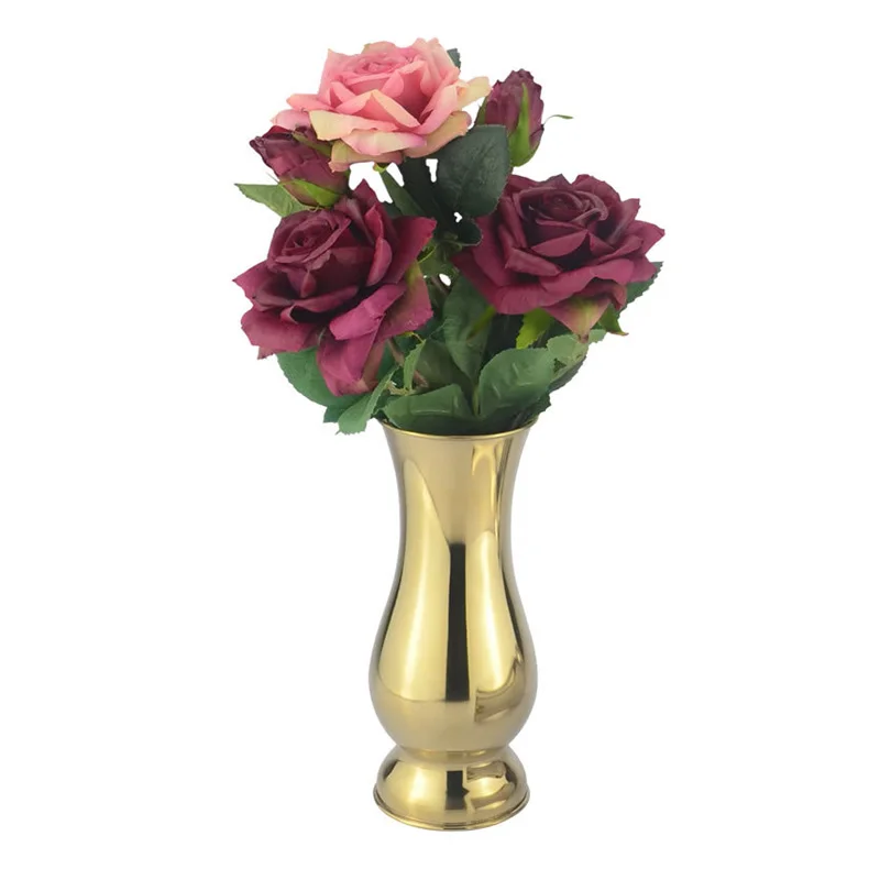 Modern Stainless Steel Vase Metal Flower Vase Copper Art Crafts Classic Simplicity Home Office Desktop Decoration Gift D260
Modern Stainless Steel Vase Metal Flower Vase Copper Art Crafts Classic Simplicity Home Office Desktop Decoration Gift D260