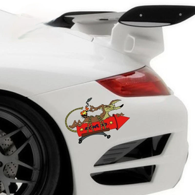 Cartoon Sticker FOR Coyote Rocket Vinyl Decal Anime Styling Waterproof Accessories KK13*9cm
Cartoon Sticker FOR Coyote Rocket Vinyl Decal Anime Styling Waterproof Accessories KK13*9cm