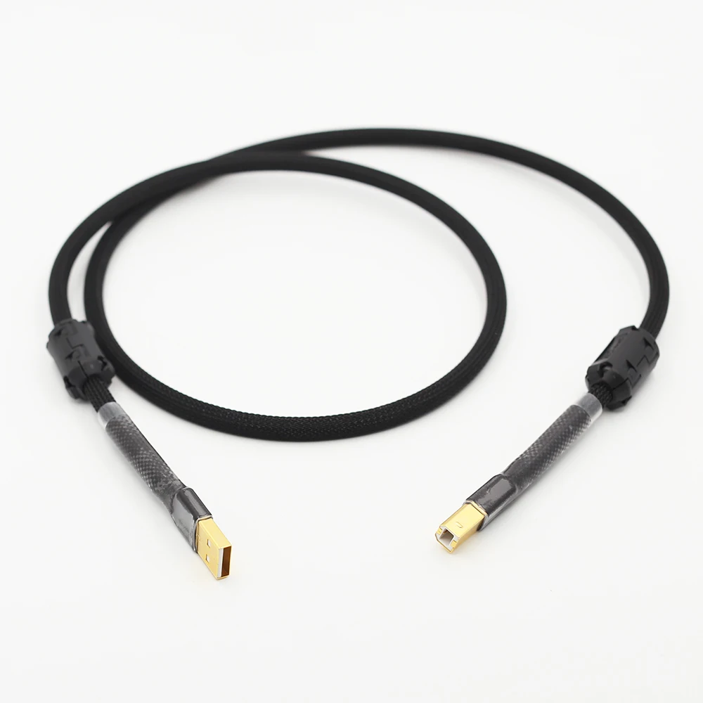 Hi End OFC USB аудио кабель для передачи данных DAC hifi A B usb кабель|Кабели USB| |