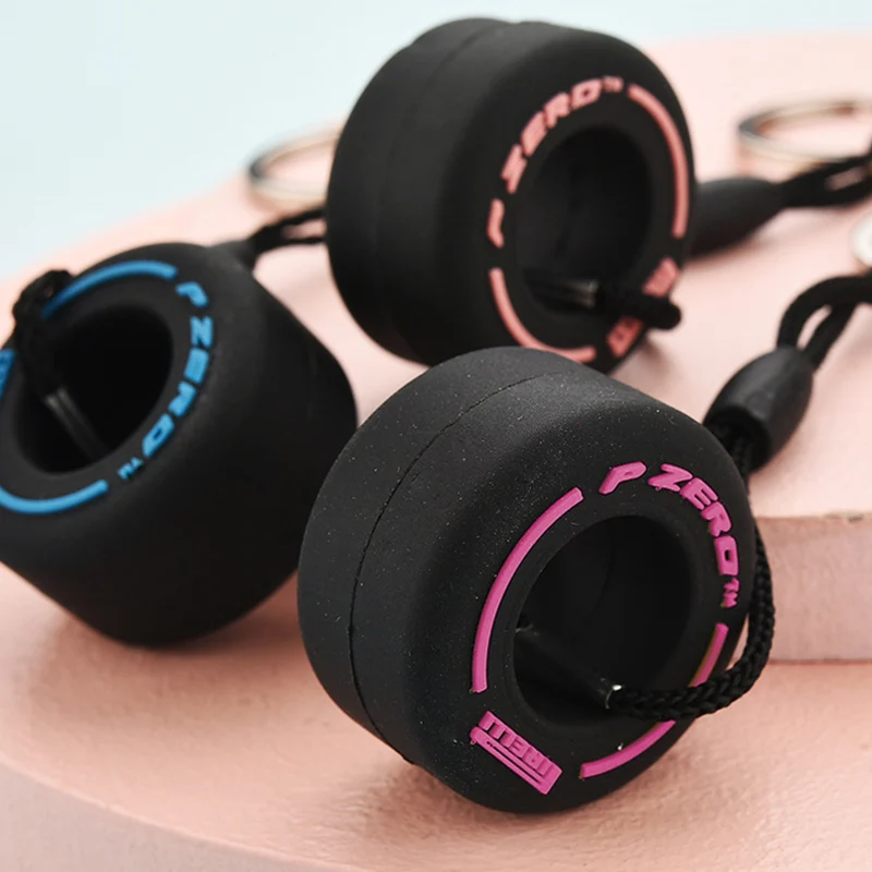New Fashion Simulation Cartoon Small Tire Keychain Creative Unisex Car Bag Key Ring Pendant Gift For Car Lovers
New Fashion Simulation Cartoon Small Tire Keychain Creative Unisex Car Bag Key Ring Pendant Gift For Car Lovers