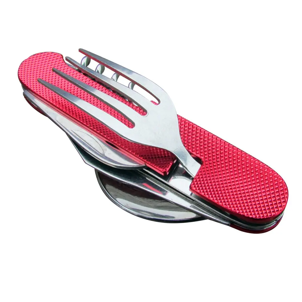 New Arrivals Folding Portable Stainless Steel Cutlery Knife Fork Spoon Outdoor Sports Camping Picnic Traveling Tableware Kits
New Arrivals Folding Portable Stainless Steel Cutlery Knife Fork Spoon Outdoor Sports Camping Picnic Traveling Tableware Kits