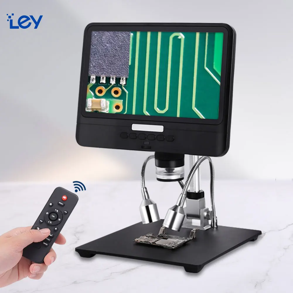 9 Inch Digital Microscope for Soldering Electronic Magnifying Glass Repair Laboratory Microscopio Professional Loupe Magnifier
9 Inch Digital Microscope for Soldering Electronic Magnifying Glass Repair Laboratory Microscopio Professional Loupe Magnifier