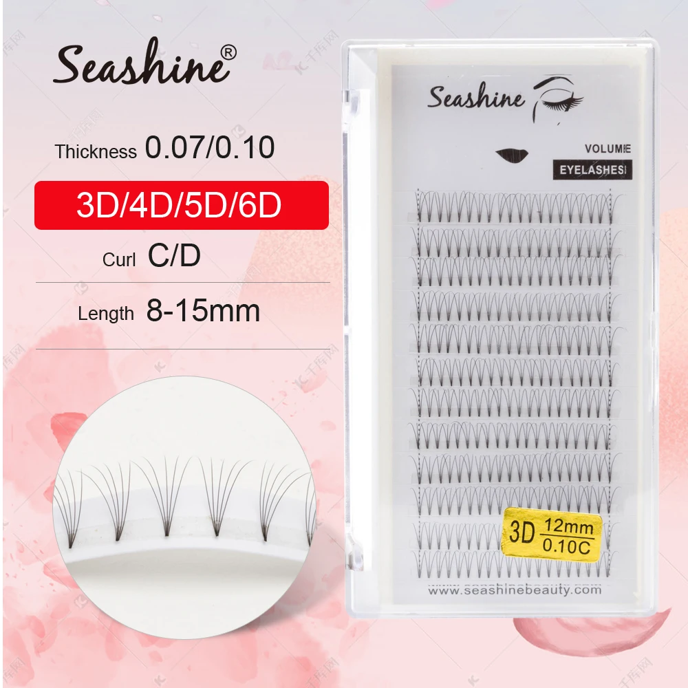 Накладные ресницы Seashine 3D4D5D6D, готовые ресницы для наращивания объемных ресниц
Накладные ресницы Seashine 3D4D5D6D, готовые ресницы для наращивания объемных ресниц