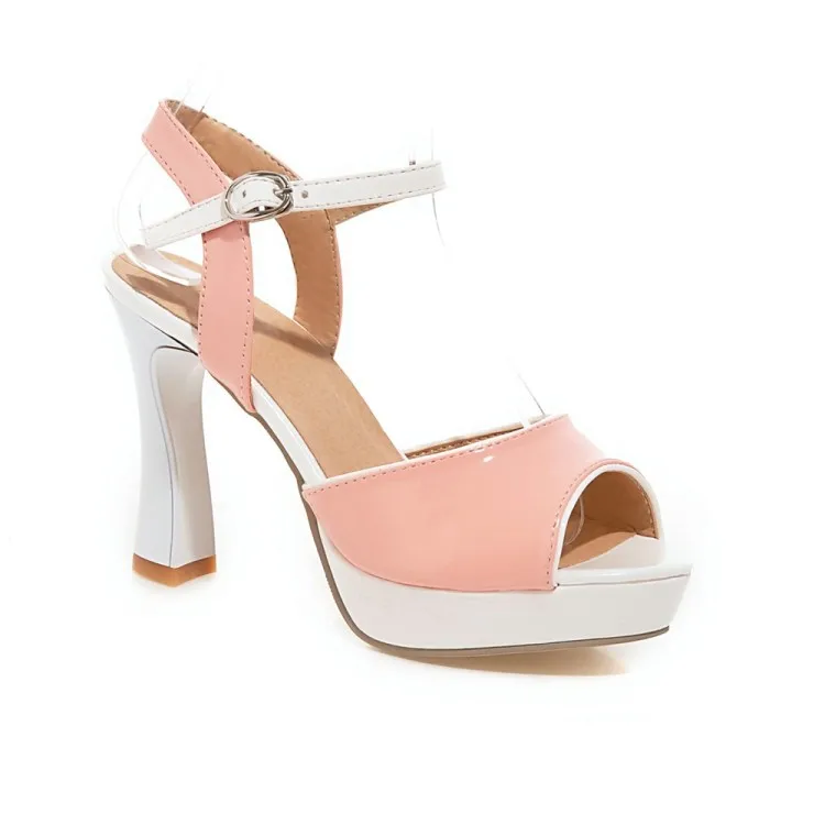New style women's heel sandals Korean one button sexy fish mouth sandals thick heel women's shoes
New style women's heel sandals Korean one button sexy fish mouth sandals thick heel women's shoes