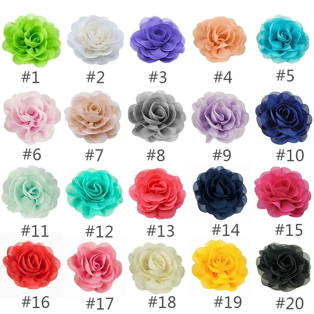 20 Color Girls Chiffon Flower Hair Clips Princess Rose Headwear Boutique Children Hairpins Barrettes Kids Hair Acccessories
20 Color Girls Chiffon Flower Hair Clips Princess Rose Headwear Boutique Children Hairpins Barrettes Kids Hair Acccessories