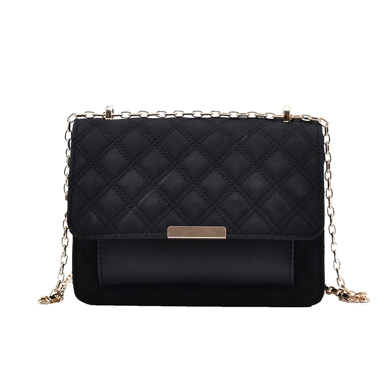 Scrub PU Leather Crossbody Bags for Women 2020 Trending Branded Designer Handbags Women's Shoulder Chain Hand Bag 
Scrub PU Leather Crossbody Bags for Women 2020 Trending Branded Designer Handbags Women's Shoulder Chain Hand Bag