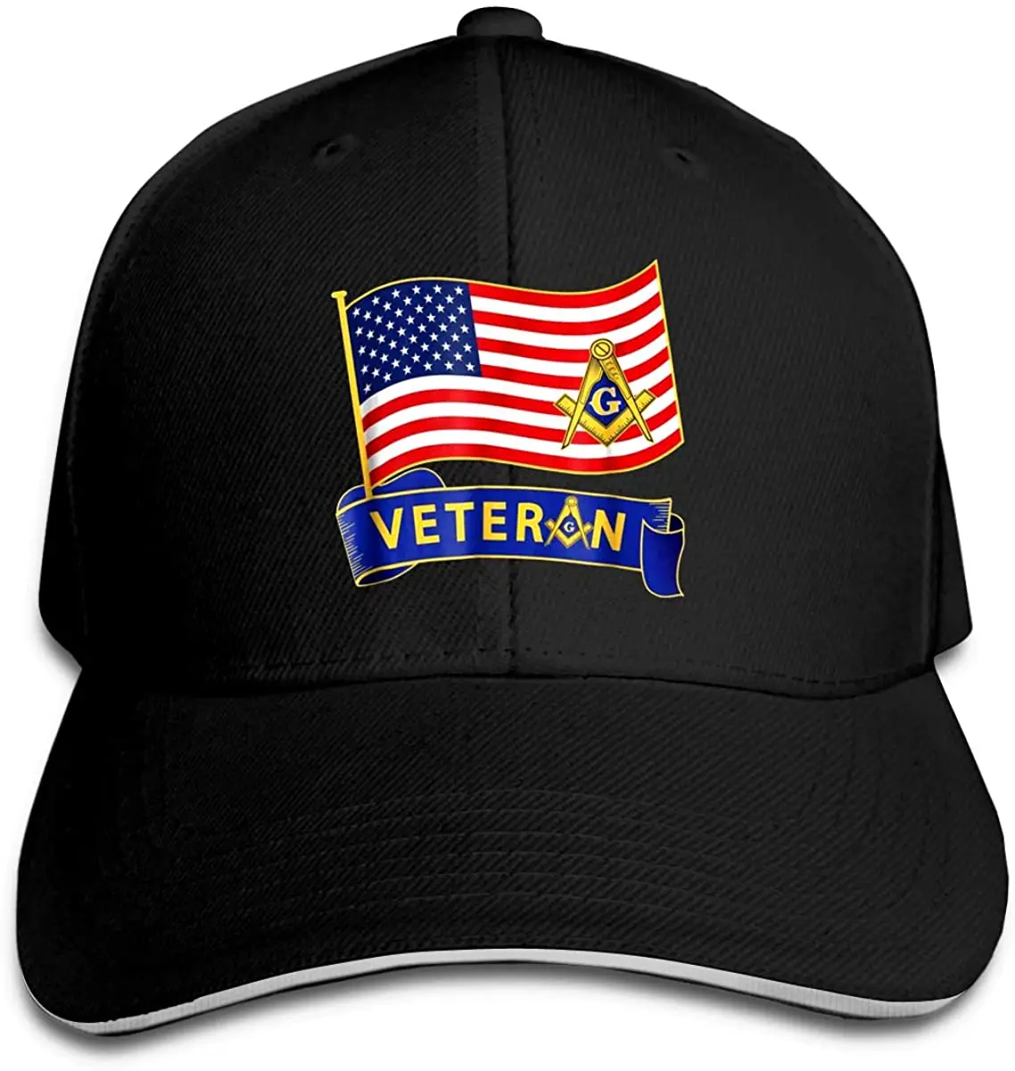 Freemason Veteran with American Flag Men Cotton Classic Baseball Cap Adjustable Size
Freemason Veteran with American Flag Men Cotton Classic Baseball Cap Adjustable Size