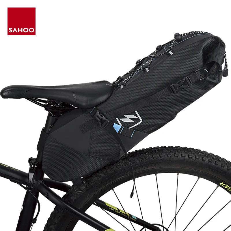 Sahoo 7L Bicycle Bag Large Capacity Full Waterproof Saddle Bag MTB Road Bike Seat Tail Rear Pack Storage Bike Accessories
Sahoo 7L Bicycle Bag Large Capacity Full Waterproof Saddle Bag MTB Road Bike Seat Tail Rear Pack Storage Bike Accessories