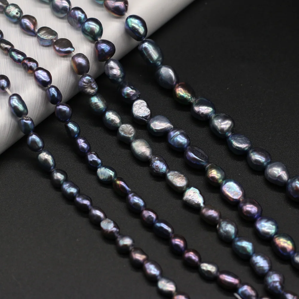 100% Real Natural Freshwater Cultured Black Pearls Vertical Perforated Beads 5/6/7/8/9 mm for Necklace Jewelry Making
100% Real Natural Freshwater Cultured Black Pearls Vertical Perforated Beads 5/6/7/8/9 mm for Necklace Jewelry Making
