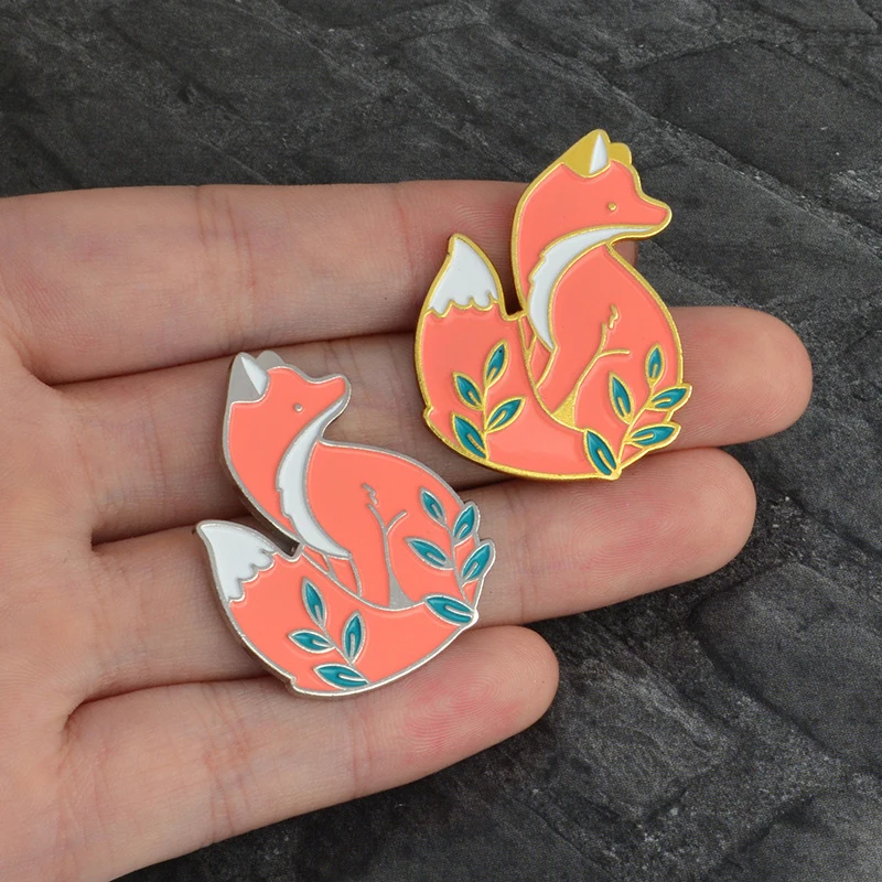 Cartoon Animal Series Brooches Cute Woodland Foxes Enamel Pins Backpack Badges Clothes Lapel Pin Jewelry Gifts for Kids Girls
Cartoon Animal Series Brooches Cute Woodland Foxes Enamel Pins Backpack Badges Clothes Lapel Pin Jewelry Gifts for Kids Girls