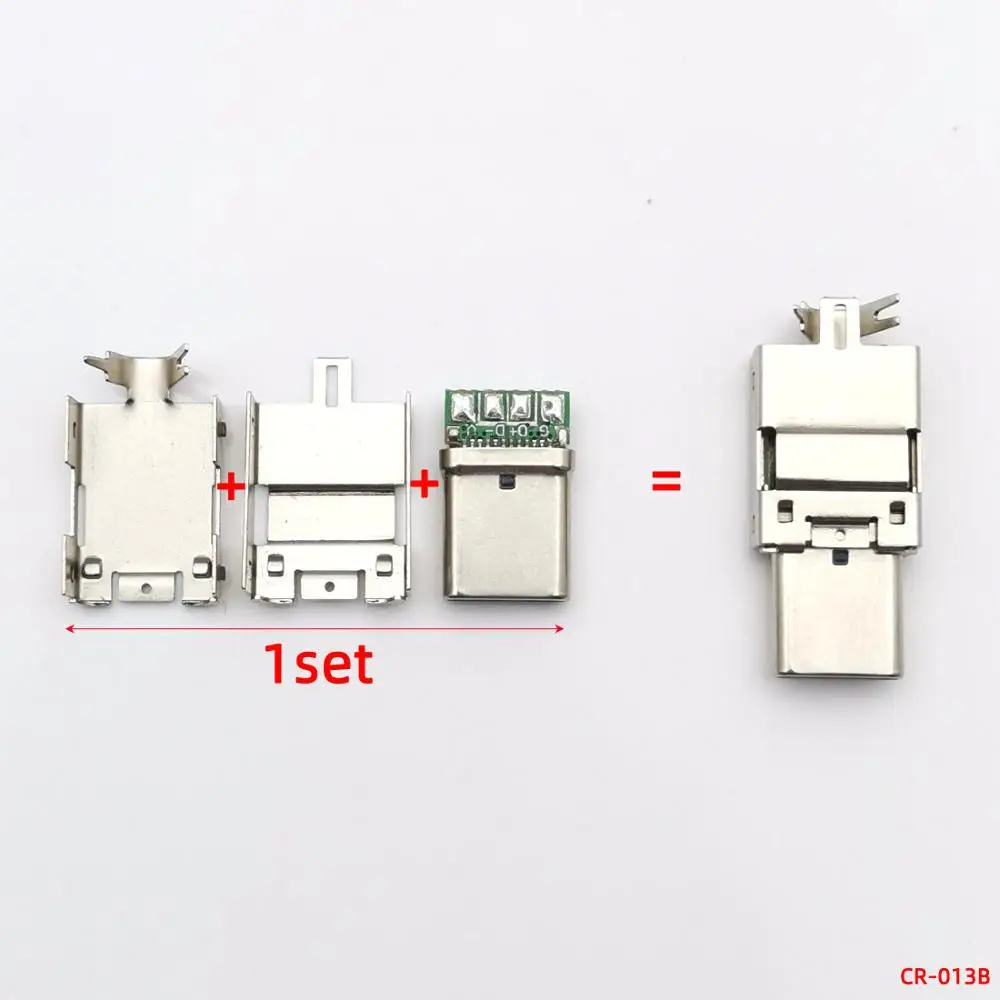 5A High Current Universal Type-c Welding 2.0 Plug Mal Plug VOOC Flash Connector DIY Charging Plug Fittings Connection Adapter 
5A High Current Universal Type-c Welding 2.0 Plug Mal Plug VOOC Flash Connector DIY Charging Plug Fittings Connection Adapter