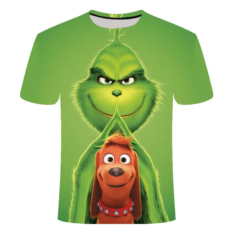 Cute Cartoon 2021 Men Summer Breathable 3d Printed tshirt Green Monster Short sleeve Kids Funny Tops Children Hip-Hop t shirt
Cute Cartoon 2021 Men Summer Breathable 3d Printed tshirt Green Monster Short sleeve Kids Funny Tops Children Hip-Hop t shirt