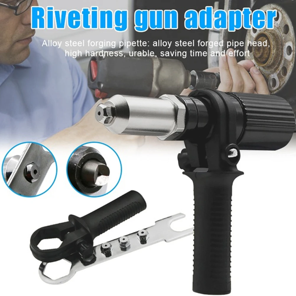 Cordless Electric Rivet Gun Rivet Nut Gun Drill Adapter Cordless Riveting Tool Insert Nut Pull 2.4mm-4.8mm Rivet Tool
Cordless Electric Rivet Gun Rivet Nut Gun Drill Adapter Cordless Riveting Tool Insert Nut Pull 2.4mm-4.8mm Rivet Tool