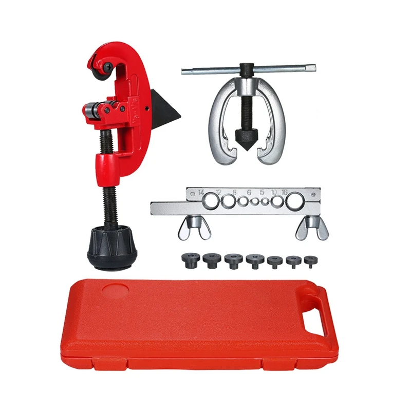 Eccentric Flaring Tool Set Water Gas Brake Line Application Tubing Inch 45 Degree Angle Eccentric Cone Type Flaring Tool Promoti
Eccentric Flaring Tool Set Water Gas Brake Line Application Tubing Inch 45 Degree Angle Eccentric Cone Type Flaring Tool Promoti
