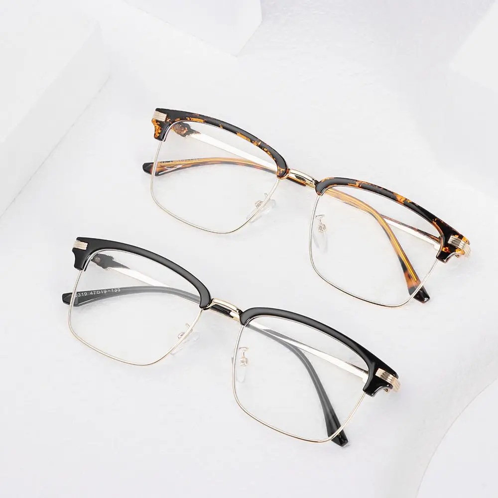 Unisex Anti-Blue Light Square Half Frame Plastic Titanium Glasses Frames Ultralight Men Women Optical Fashion Computer Eyeglass
Unisex Anti-Blue Light Square Half Frame Plastic Titanium Glasses Frames Ultralight Men Women Optical Fashion Computer Eyeglass