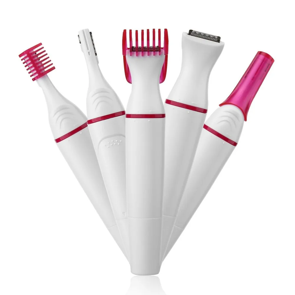 Women Hair Removal Electric Shaping 5 in 1 Multifunction Female Shaving Machine Mini Shaver Trimmer Razor for Eyebrow Underarm
Women Hair Removal Electric Shaping 5 in 1 Multifunction Female Shaving Machine Mini Shaver Trimmer Razor for Eyebrow Underarm