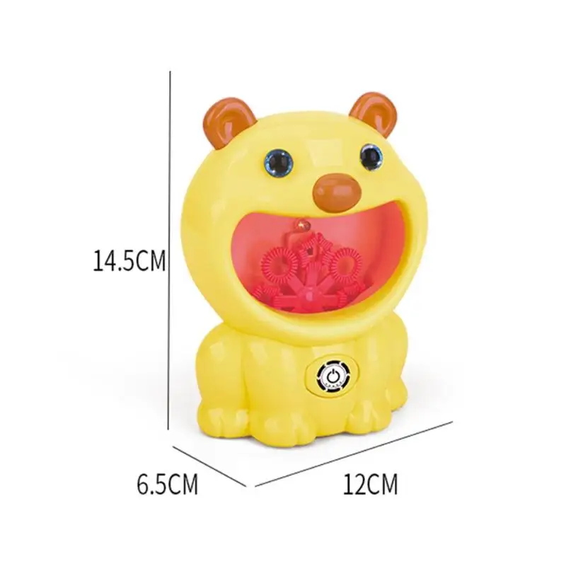 Kids Electric Automatic Bubble Machine with Music Light Children Kids Infant Sports Outdoor Toy Cartoon Animals Bubble Maker Toy
Kids Electric Automatic Bubble Machine with Music Light Children Kids Infant Sports Outdoor Toy Cartoon Animals Bubble Maker Toy
