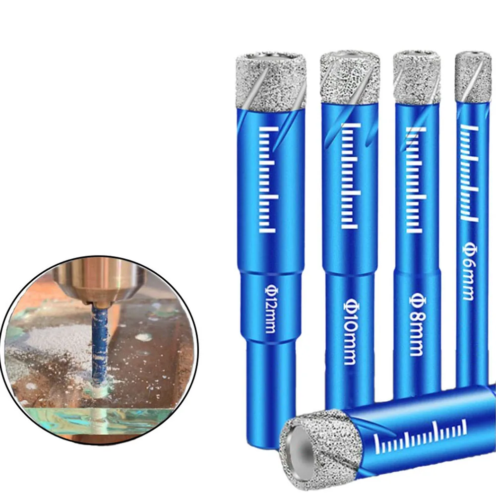 1PCS 5mm-16mm Brazing Dry Drill Bit Multifunctional Marble Vitrified Brick Granite Glass Drilling Dry Hole Opening Device 8mm
1PCS 5mm-16mm Brazing Dry Drill Bit Multifunctional Marble Vitrified Brick Granite Glass Drilling Dry Hole Opening Device 8mm