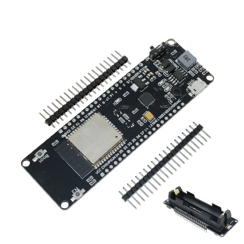 ESP8266 ESP32 ESP-32S For WeMos WiFi Wireless Bluetooth Development Board CP2102 CP2104 Module With 18650 Lithium Battery Shield
ESP8266 ESP32 ESP-32S For WeMos WiFi Wireless Bluetooth Development Board CP2102 CP2104 Module With 18650 Lithium Battery Shield