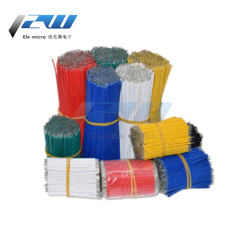100Pcs Double Head PCB Solder Cable Breadboard Fly Jumper Wire Cable Tin Conductor red black 22AWG 10/15/20/30CM
100Pcs Double Head PCB Solder Cable Breadboard Fly Jumper Wire Cable Tin Conductor red black 22AWG 10/15/20/30CM