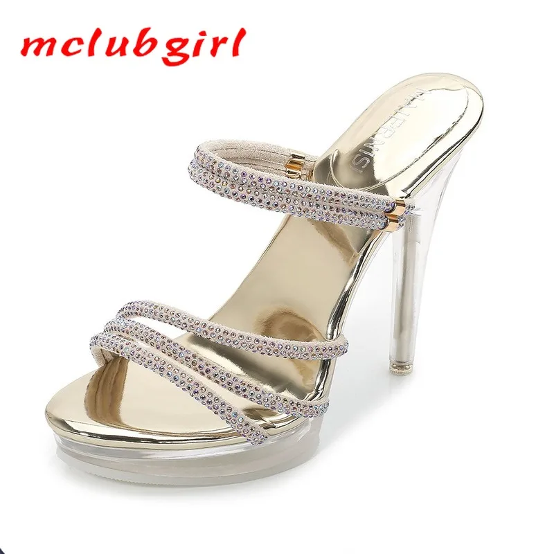 Mclubgirl Summer Sexy Crystal Transparent Women's Shoes Shallow Mouth Colorful Crystals Fish Mouth High Heel Women's Sandals WZ
Mclubgirl Summer Sexy Crystal Transparent Women's Shoes Shallow Mouth Colorful Crystals Fish Mouth High Heel Women's Sandals WZ