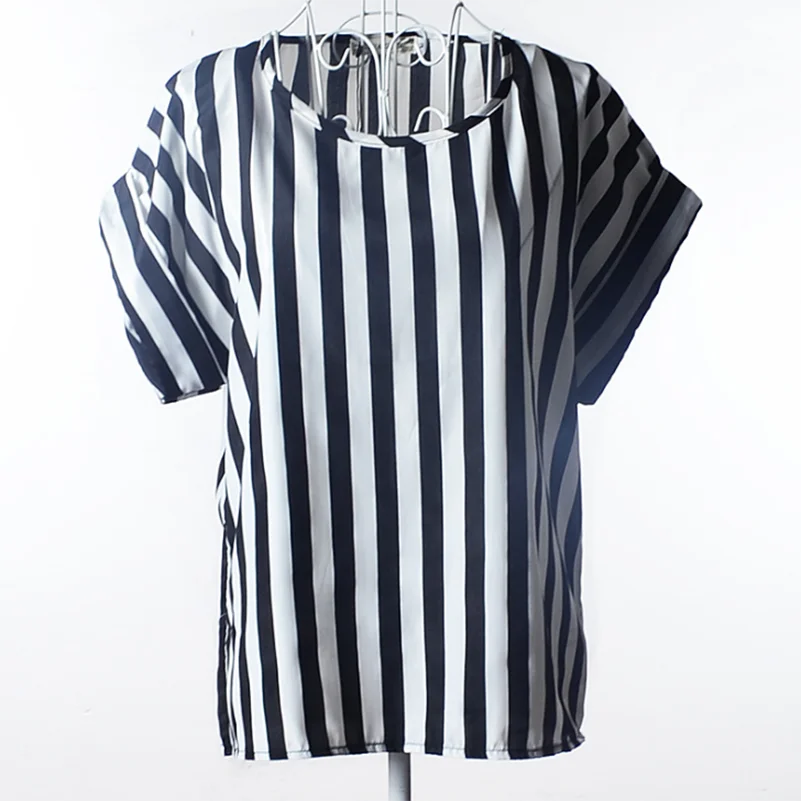 Striped Tops Blouses Print Floral Fashion short sleeve Causal 2020 o neck Chiffon Maxi Summer Women Shirts Size female Tees Styl
Striped Tops Blouses Print Floral Fashion short sleeve Causal 2020 o neck Chiffon Maxi Summer Women Shirts Size female Tees Styl