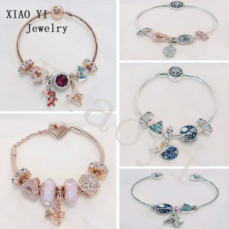 XIAOYI 2022 NEW s925 Angel snow heart T-shaped Christmas tree doll night sky moon clip hollow-out accessories wholesale bracelet
XIAOYI 2022 NEW s925 Angel snow heart T-shaped Christmas tree doll night sky moon clip hollow-out accessories wholesale bracelet