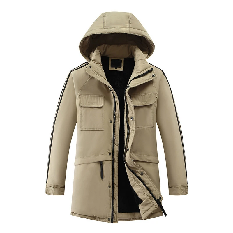 Mens Parkas 2020 Men's Winter Fashion Thicken Warm Wadded Jacket Men Casual Hooded Padded Jacket Simple Outerwear Male Clothes
Mens Parkas 2020 Men's Winter Fashion Thicken Warm Wadded Jacket Men Casual Hooded Padded Jacket Simple Outerwear Male Clothes