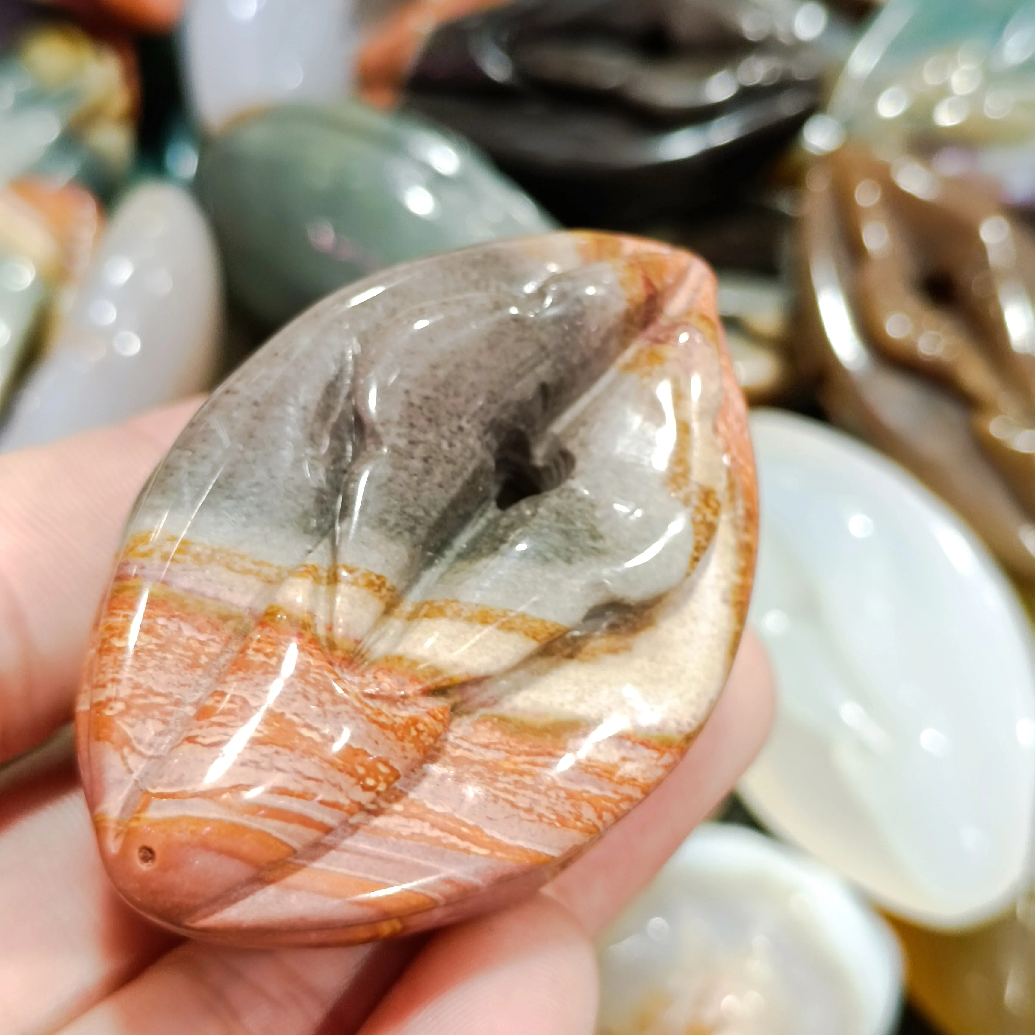 5cm 1pc Natural Ocean Jasper Crystals carving Quartz The source of life Reiki Healing Vulva Stone Home Decor Lucky Gift
5cm 1pc Natural Ocean Jasper Crystals carving Quartz The source of life Reiki Healing Vulva Stone Home Decor Lucky Gift