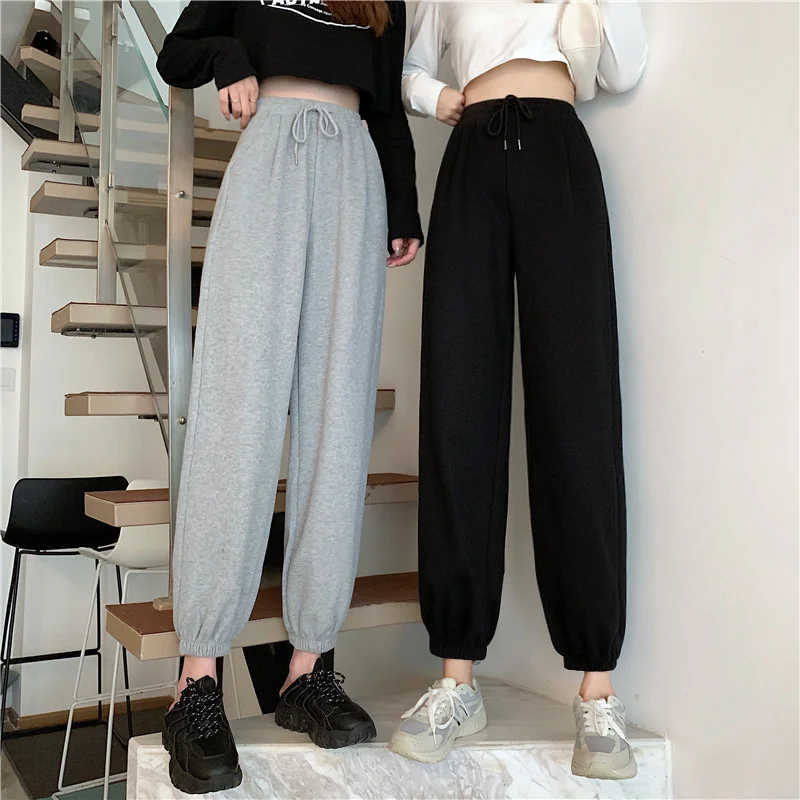 Casual Track Sweatpants Children 2021 Spring and Autumn New Fashion High Waist Straight Slimming Drawstring Student Ankle Kio
Casual Track Sweatpants Children 2021 Spring and Autumn New Fashion High Waist Straight Slimming Drawstring Student Ankle Kio