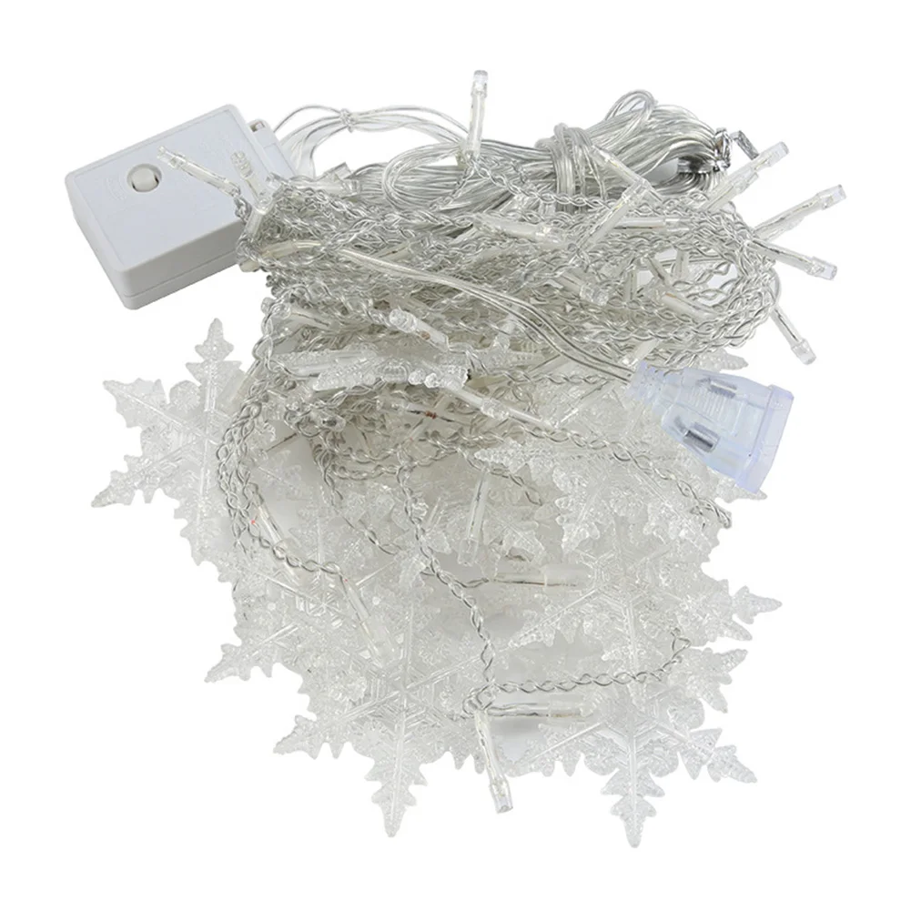 Wedding Home Indoor Decoration 4m LED Snowflake String Light Energy Saving Fairy Light Wedding Bedroom Decor
Wedding Home Indoor Decoration 4m LED Snowflake String Light Energy Saving Fairy Light Wedding Bedroom Decor