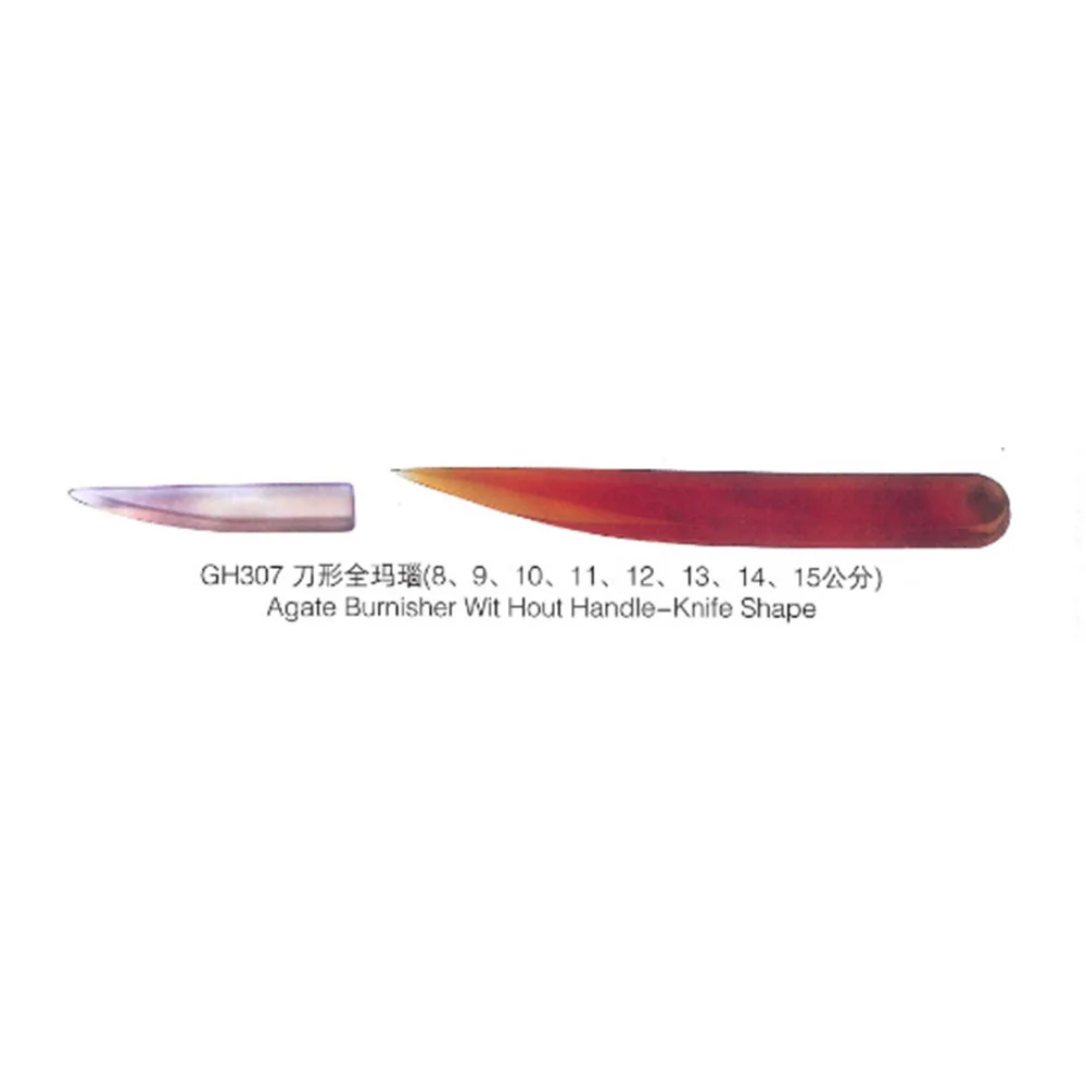 1Pcs Jewelry Tools 15cm Agate Burnisher Without Handle Knife Shape for Jewelry Polishing
1Pcs Jewelry Tools 15cm Agate Burnisher Without Handle Knife Shape for Jewelry Polishing